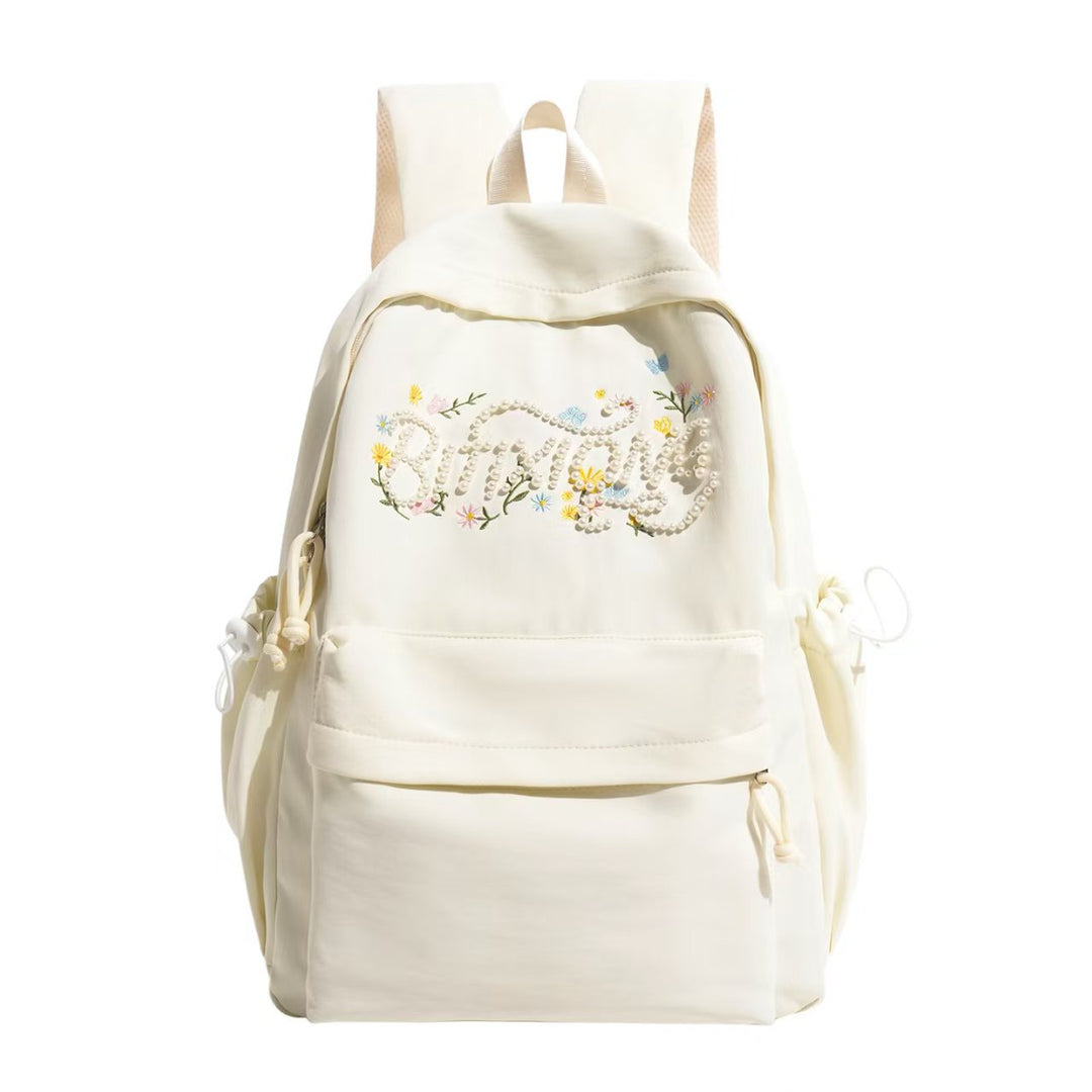 Embroidered Floral Detail Backpack Stornfield