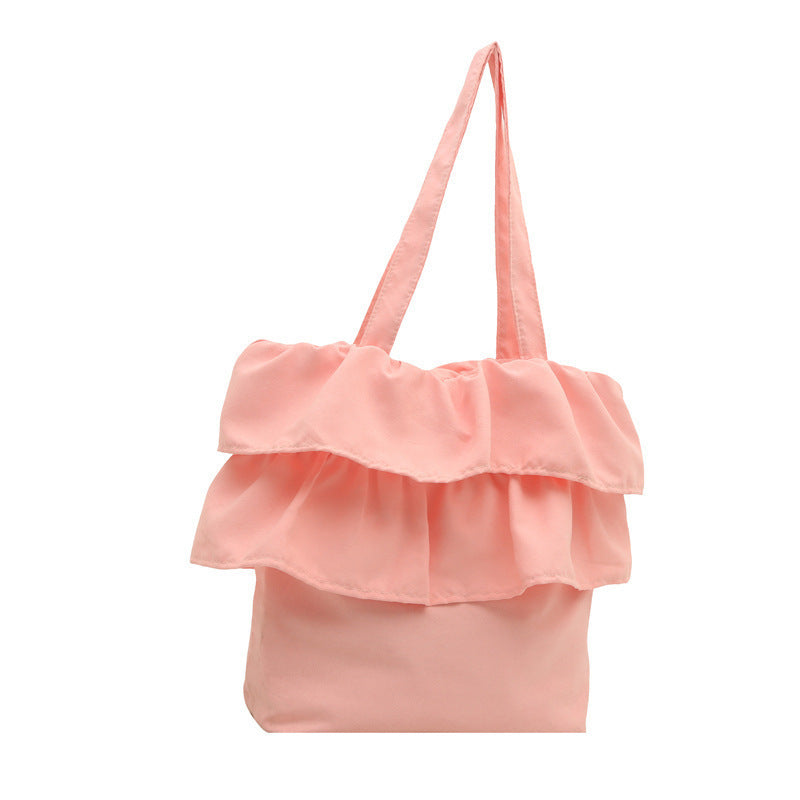 Chic Ruffled Tote Bag Stornfield