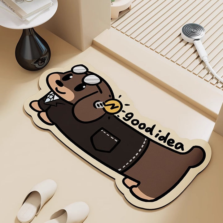Doormat for Home Entryway Floor Use