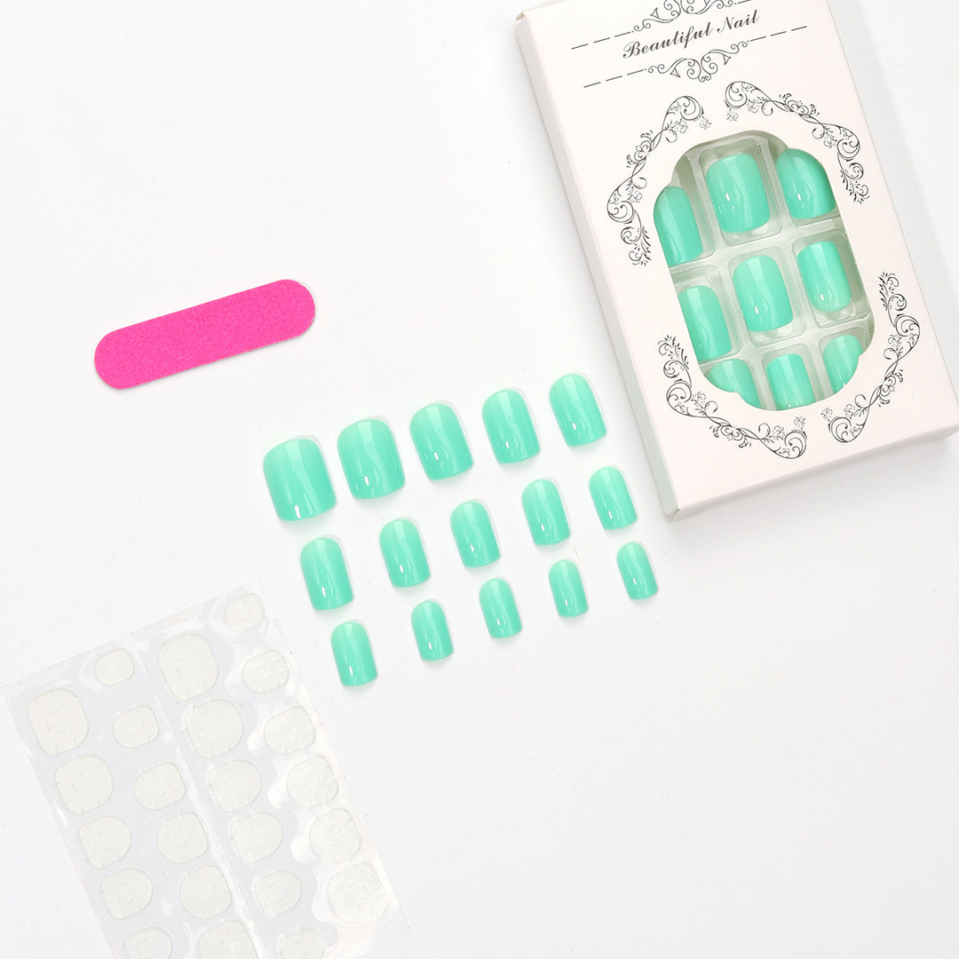 Glossy Press-On Nail Tips Collection Stornfield