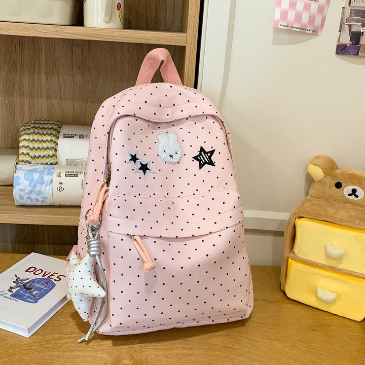 Playful Bunny and Star-Themed Backpack Stornfield