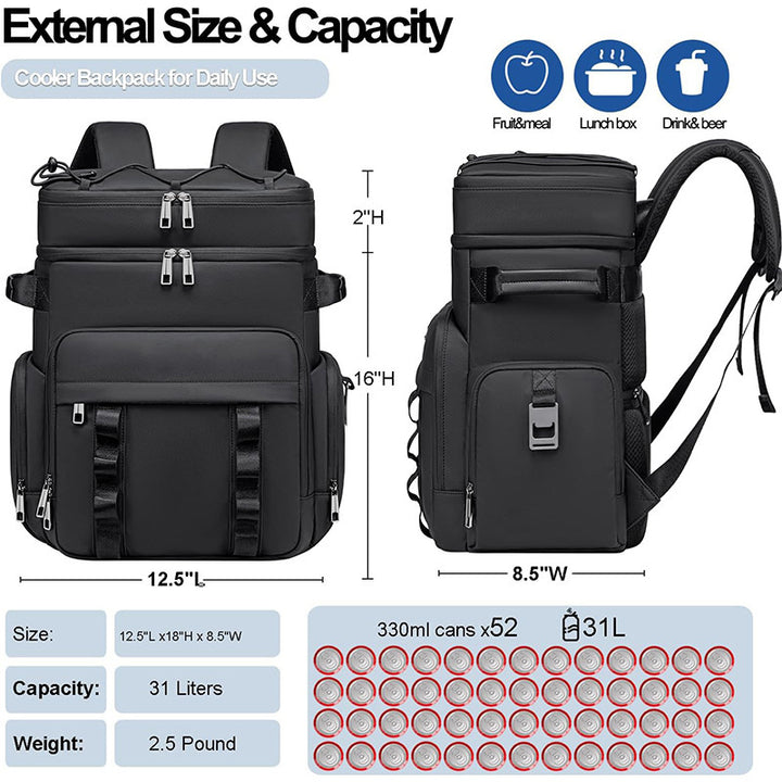 Multifunctional cooler backpack Stornfield
