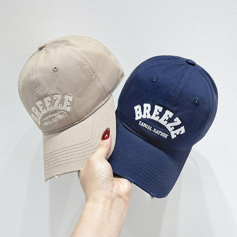 Men's Casual Distressed Cotton Cap Stornfield