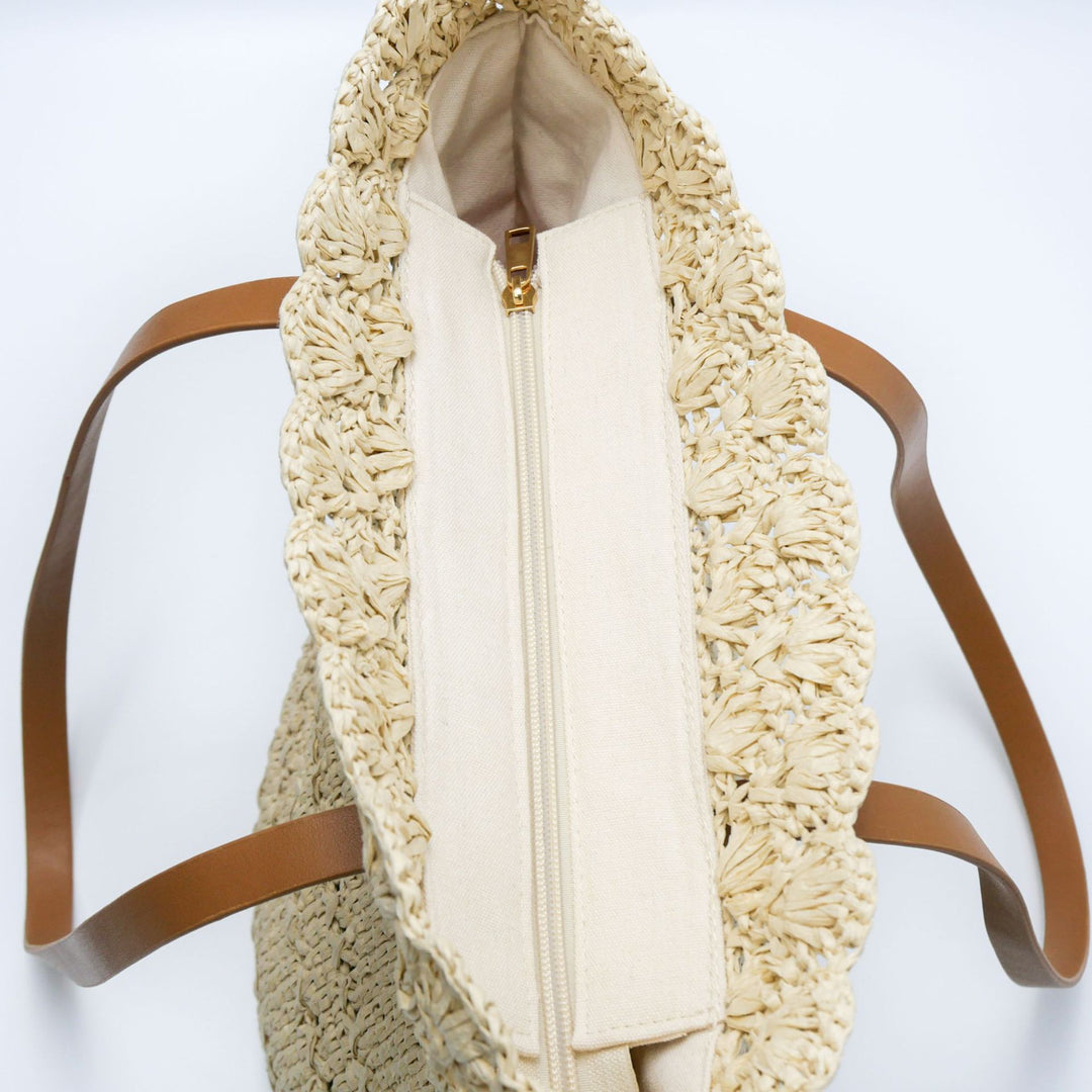 Handcrafted shoulder bag with unique mesh structure Stornfield