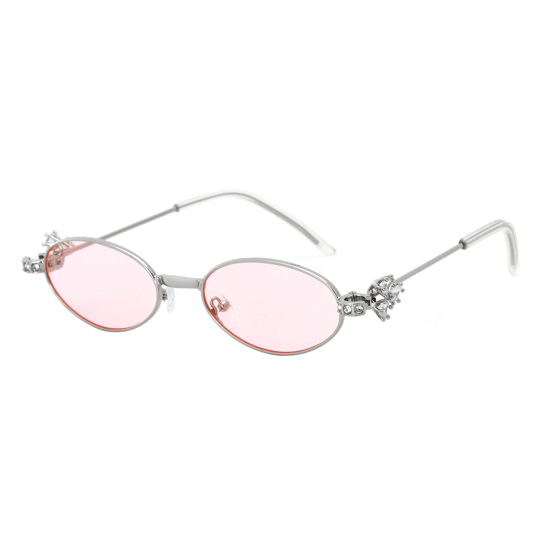 Women's Designer Sunglasses with elegant, mirrored frame and stylish embellishments Stornfield
