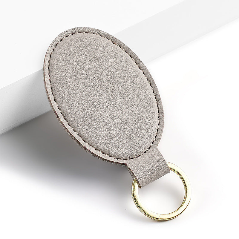 Unisex keychain made of high-quality artificial leather with stylish design Kalsten