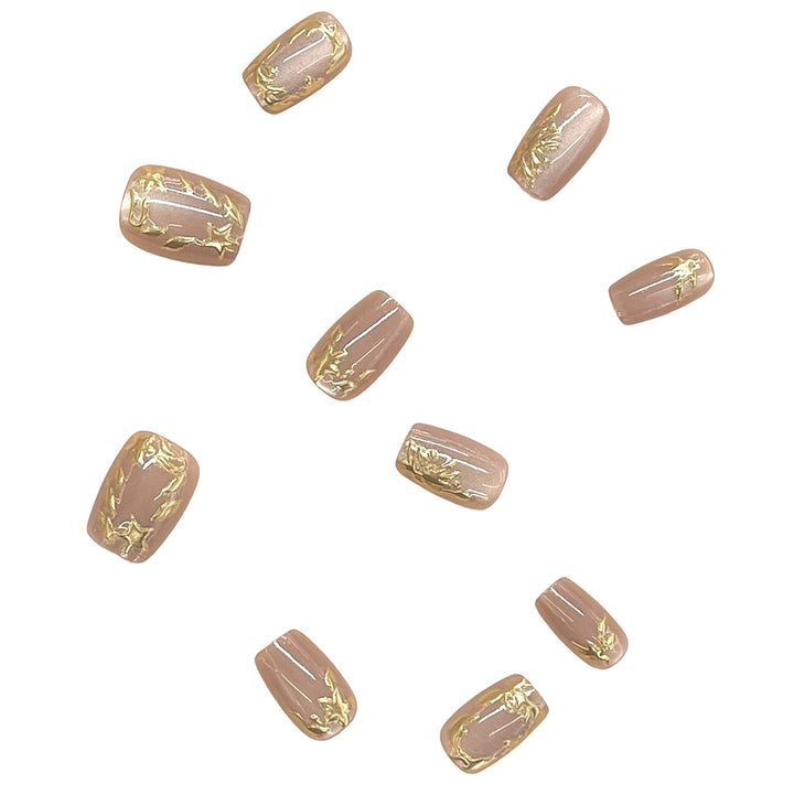 Elegant Press-On Nail Set Stornfield