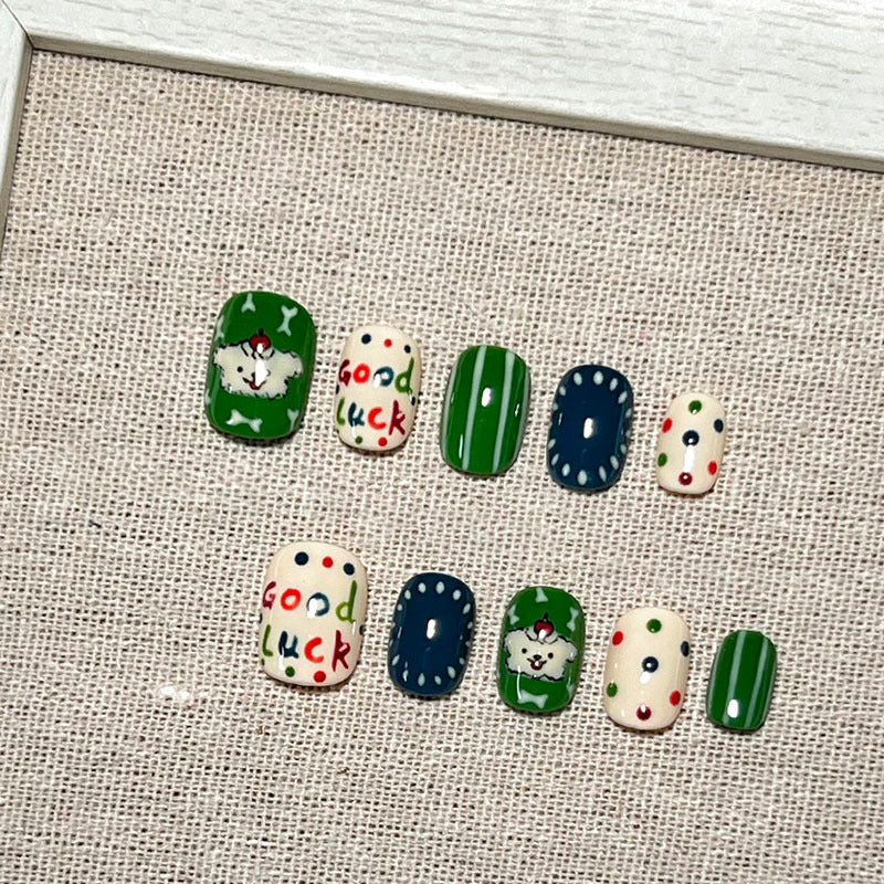 Playful Artistic Nail Art Design Set Stornfield