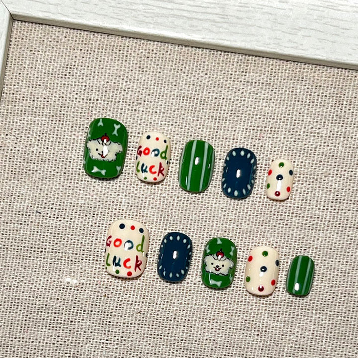 Playful Artistic Nail Art Design Set Stornfield