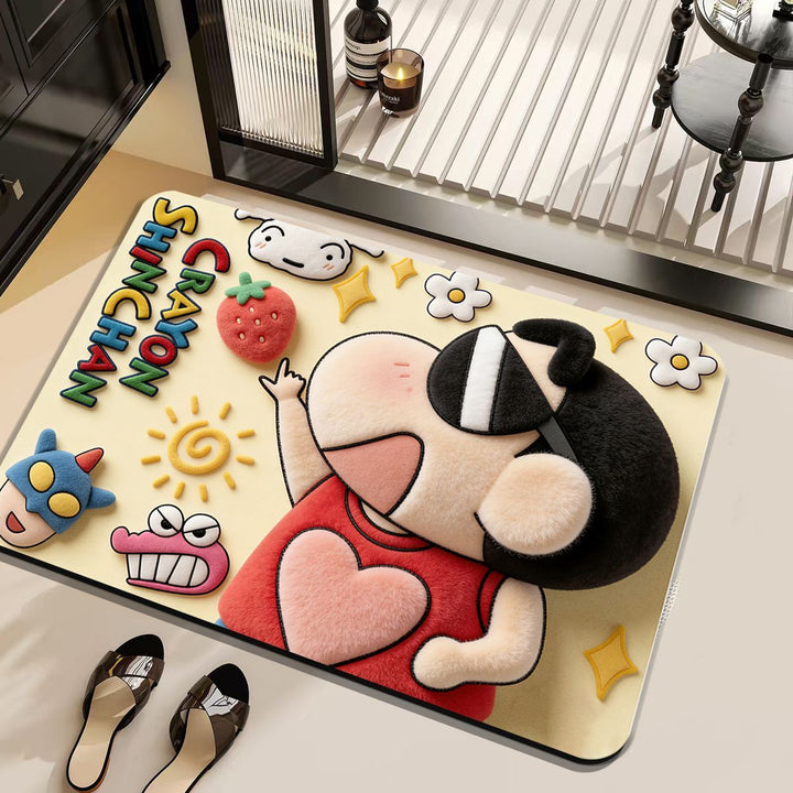 Cartoon Character Bath Mat