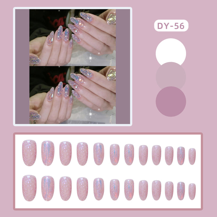 Sparkling Glittery Press-On Nail Set Stornfield 1790727491