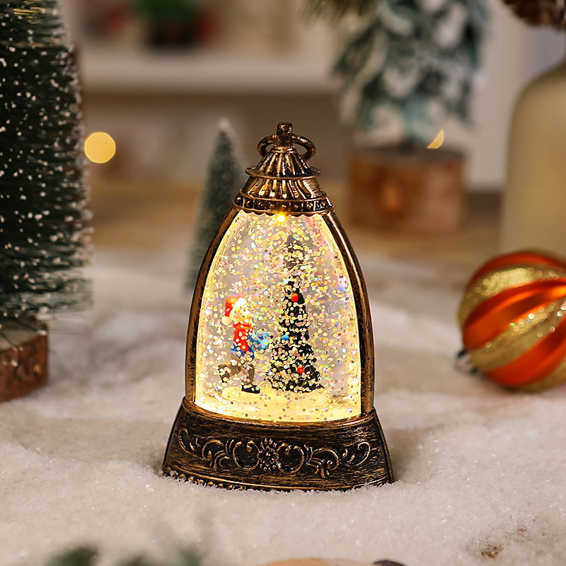 Nostalgic Snow Globe Lantern Stornfield