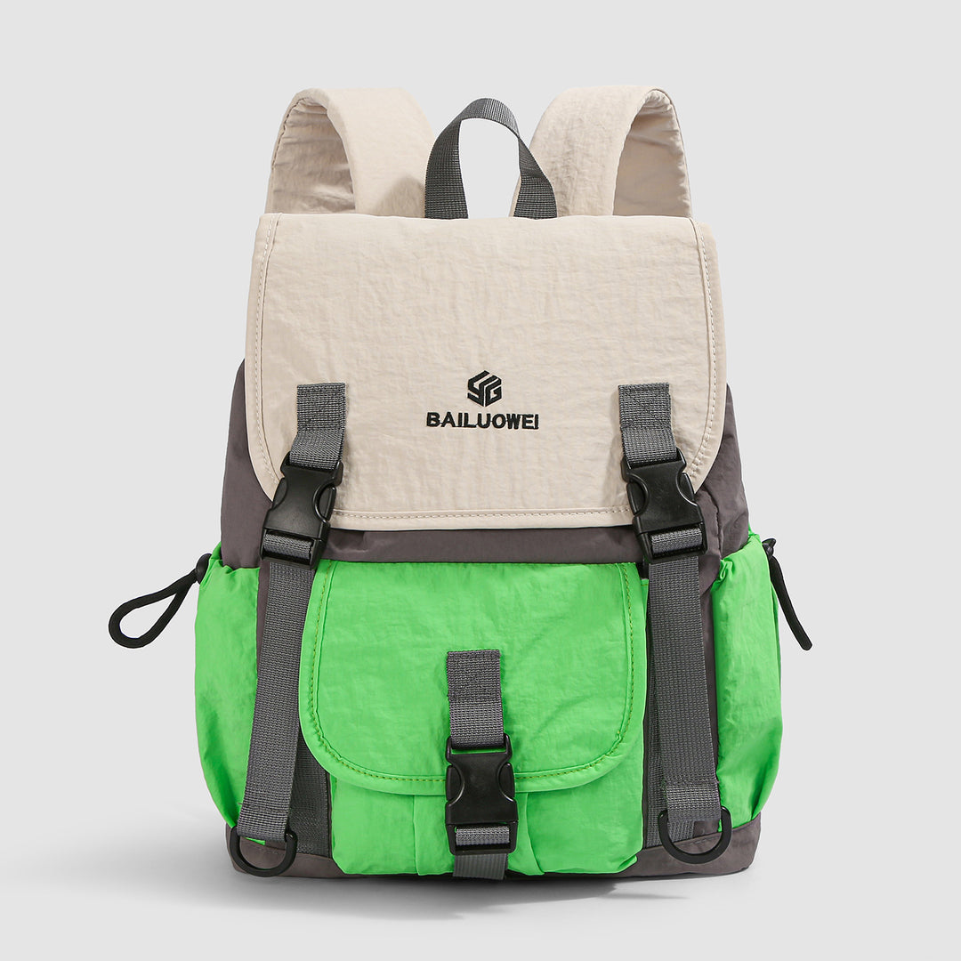 Multi-Pocket Colorful Adventure Backpack Stornfield