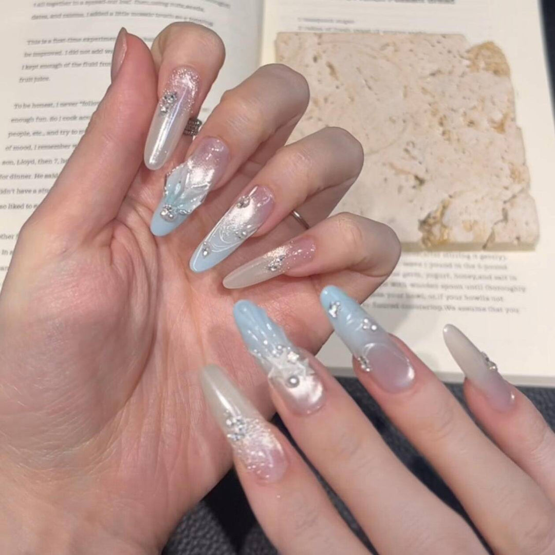 Premium Glamorous Press-On Nail Extensions Stornfield