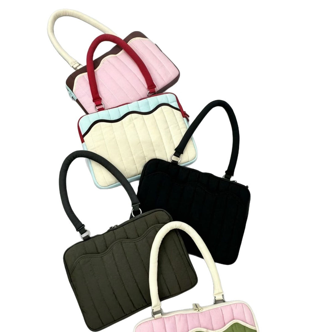 Quilted Laptop Sleeve Tote