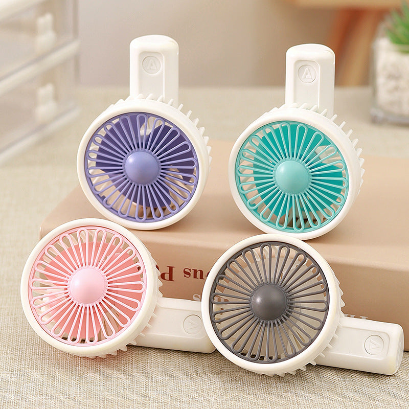 Women portable handy fan with ergonomic design Stornfield