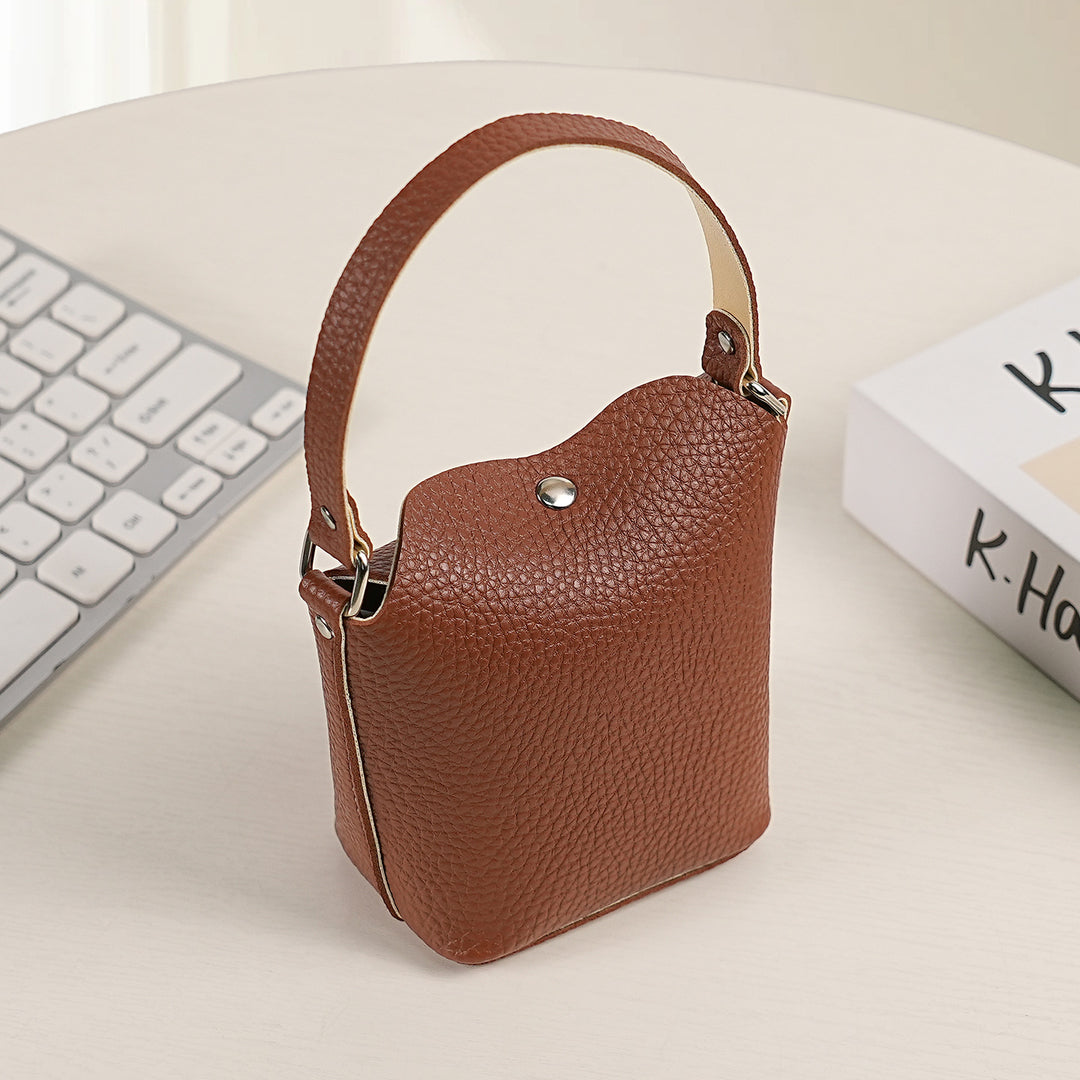 Mini Textured Handheld Bag