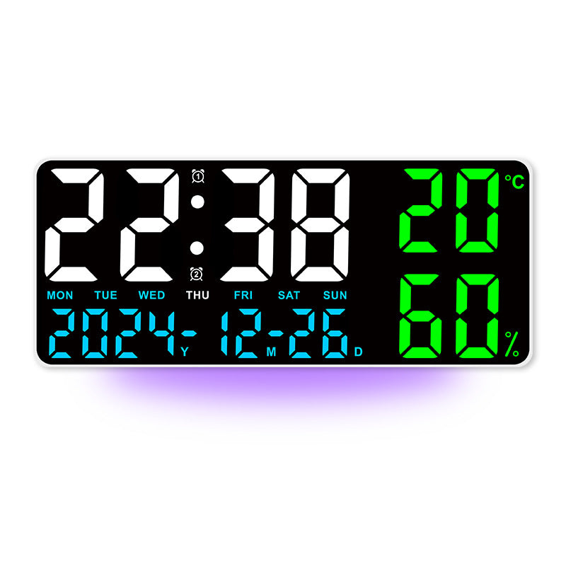 Digital multifunction alarm clock with large LED display Stornfield