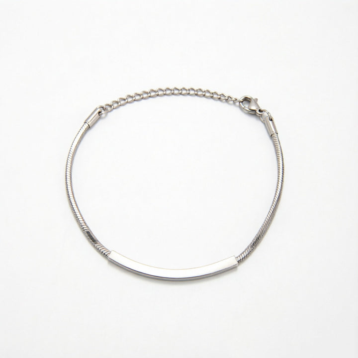 Elegant Minimalist Silver Chain Bracelet Stornfield