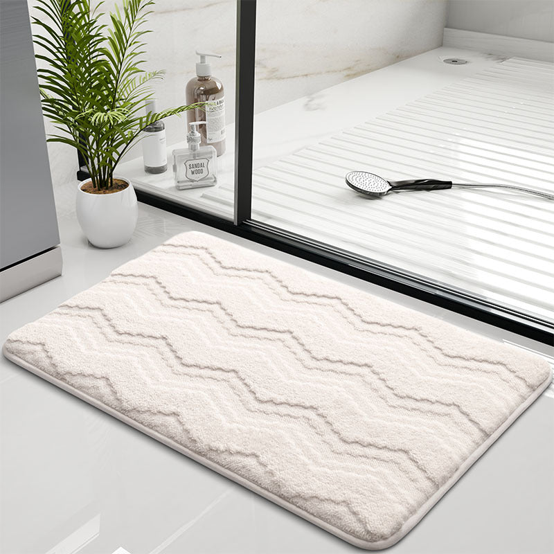Stylish Chevron Bath Rug Stornfield