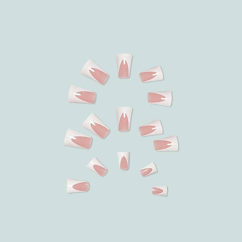Exquisite artificial nails with modern geometric design Stornfield