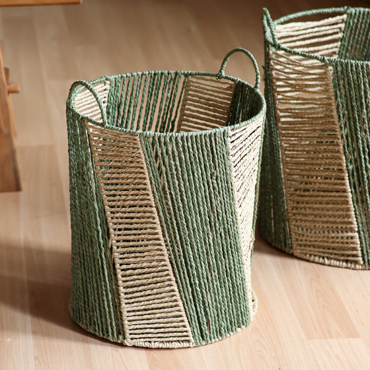 Handcrafted storage basket Stornfield