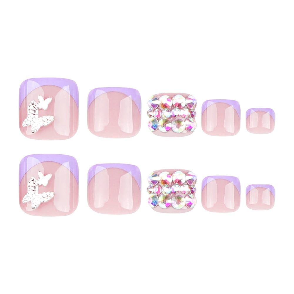 Nail art set with sparkling accents Stornfield