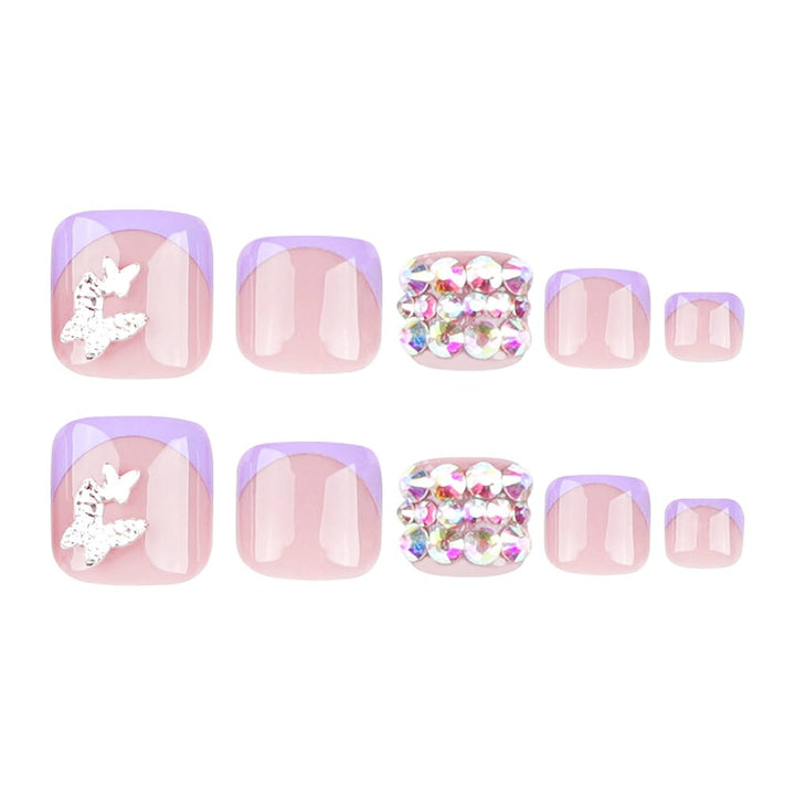 Nail art set with sparkling accents Stornfield