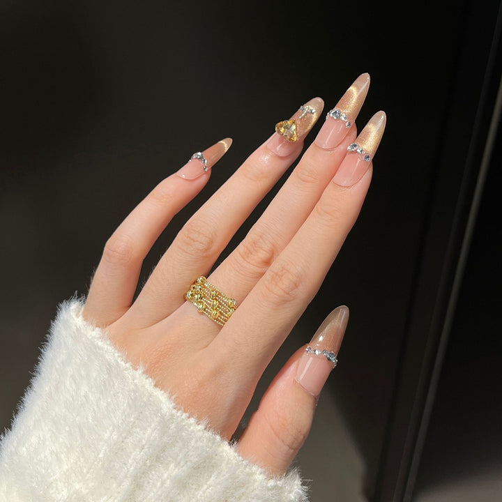 Decorative Rhinestone Press-On Nails Stornfield