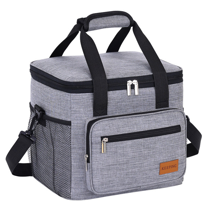 Insulated cooler bag with practical exterior pockets Stornfield