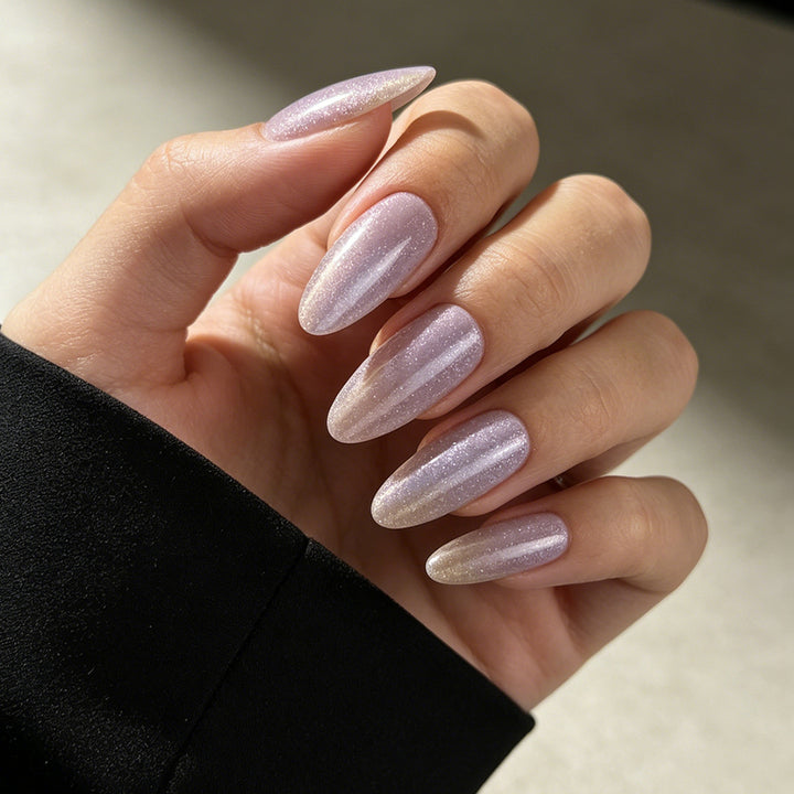 Sparkling Ombre Stiletto Press-On Nails Stornfield