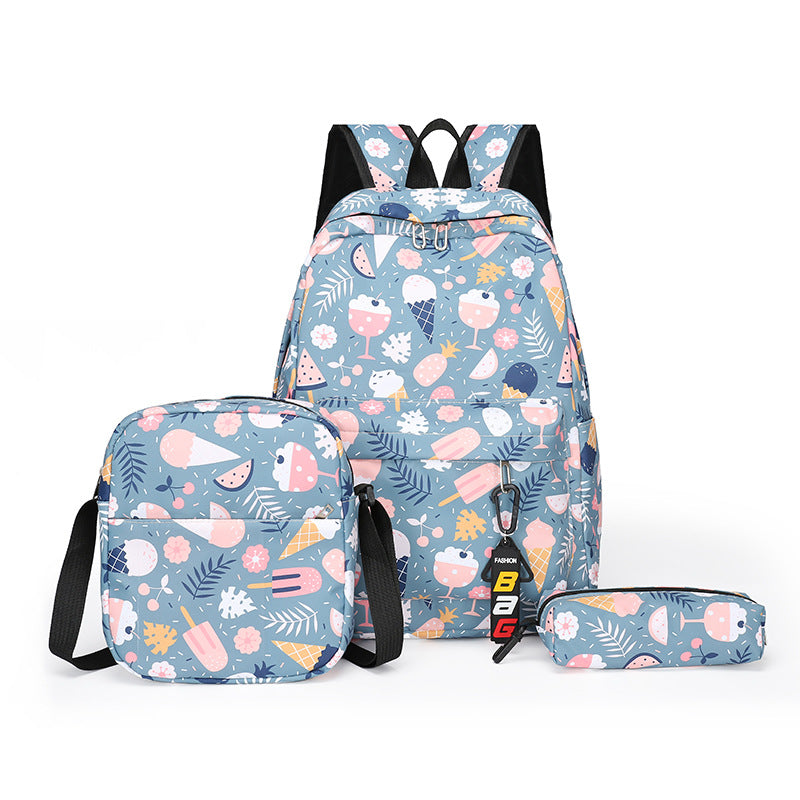 Backpack set with practical shoulder bag and pencil case Stornfield