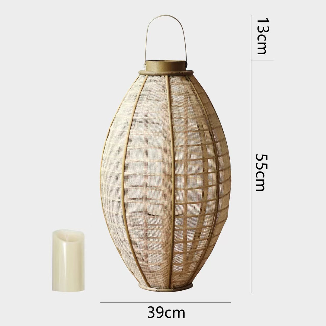 Handcrafted lantern made of natural materials Stornfield