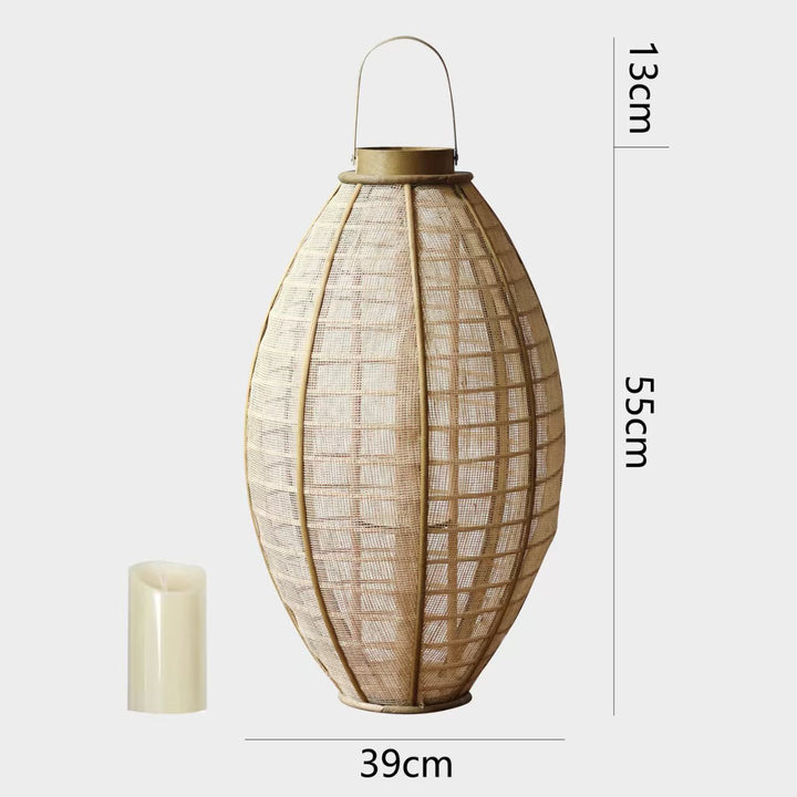 Handcrafted lantern made of natural materials Stornfield