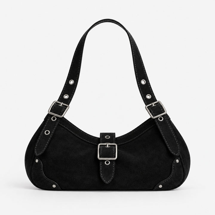 Suede Shoulder Bag