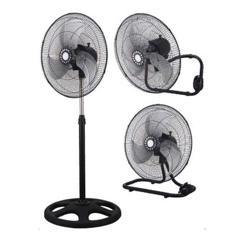 Unisex Stand Fan with flexible height adjustment and quiet operating modes Stornfield