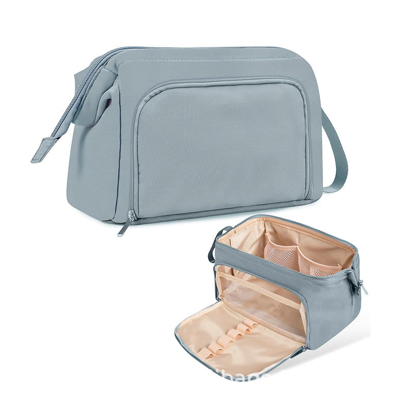 Cosmetic Organizer Bag with Adjustable Interior Compartment Stornfield