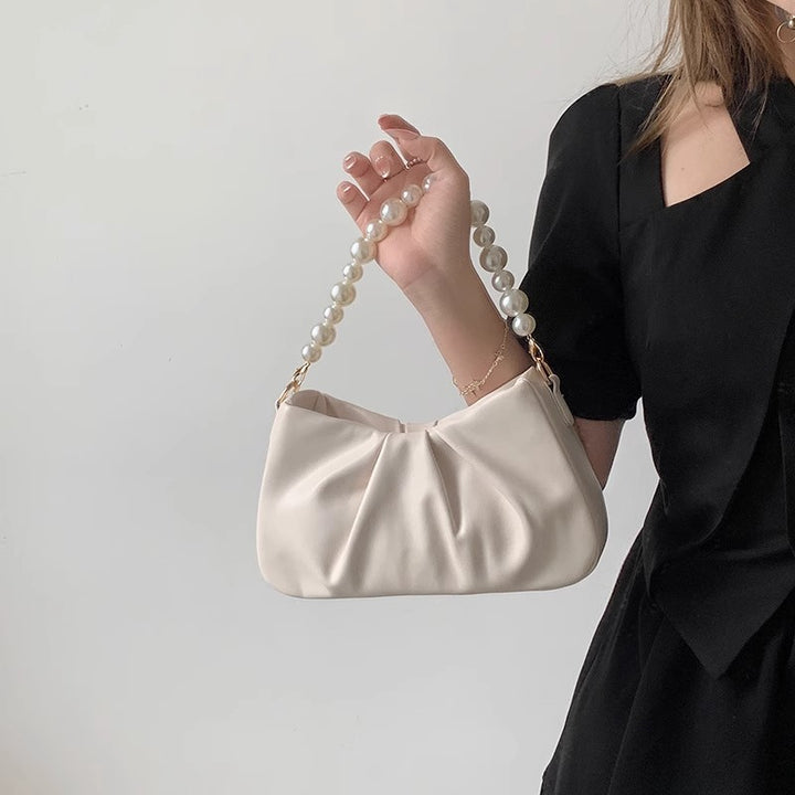 Elegant Pearl-Accent Sling Bag Stornfield