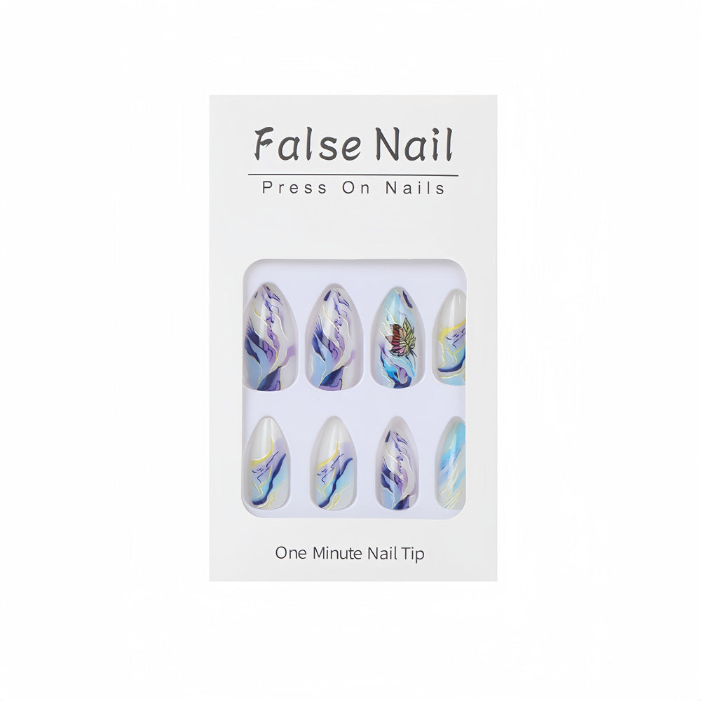 Artificial nails in elegant floral design Stornfield
