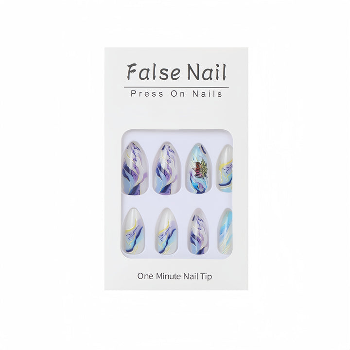 Artificial nails in elegant floral design Stornfield