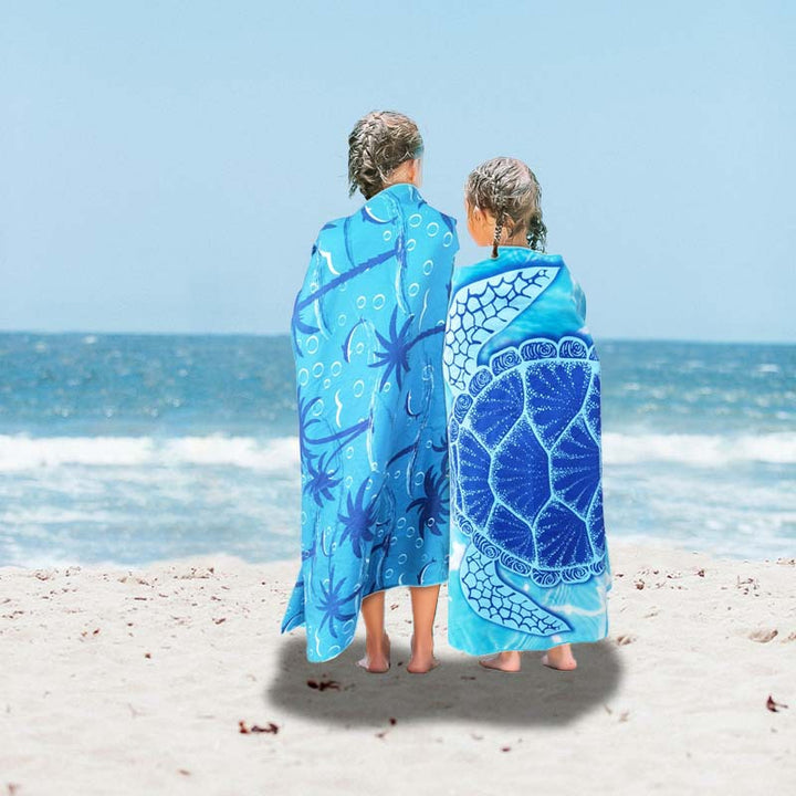 Beach towel with unique sea turtle design Stornfield
