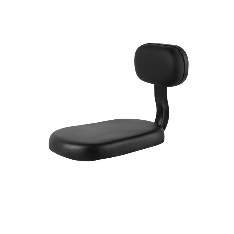 padded adjustable motorcycle passenger backrest and foldable footrest stool Stornfield