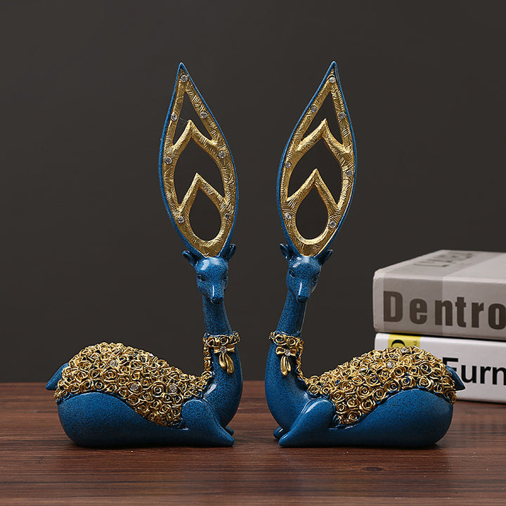 Elegant and artistic antler decorative figures Stornfield