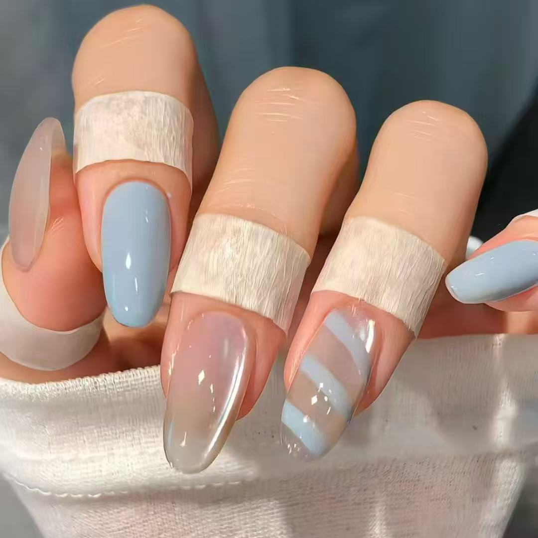 Trendy Press-On Nail Art Set Stornfield