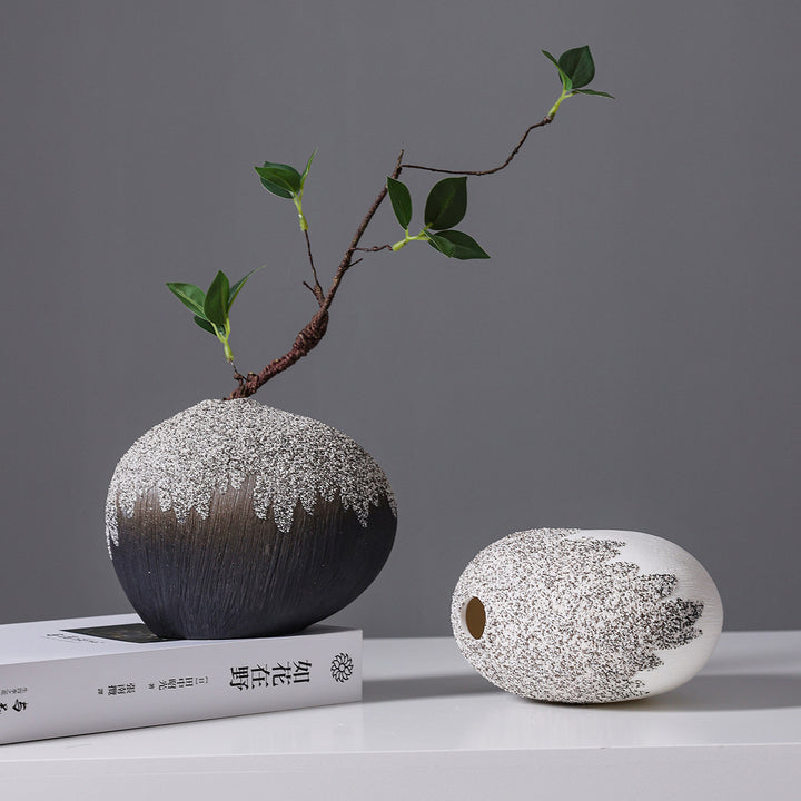 Decorative Organic Shaped Ceramic Vase