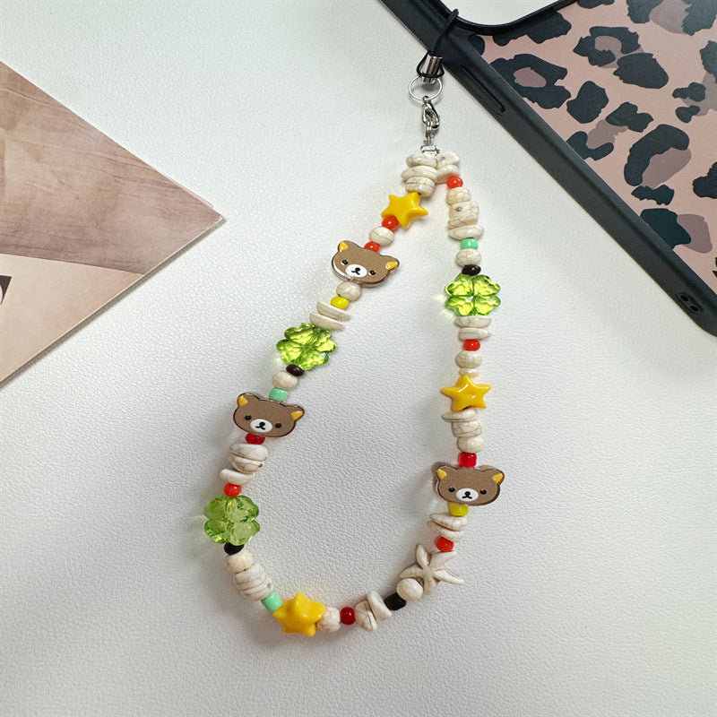 Fun-Themed Beaded Keychain Holder Stornfield