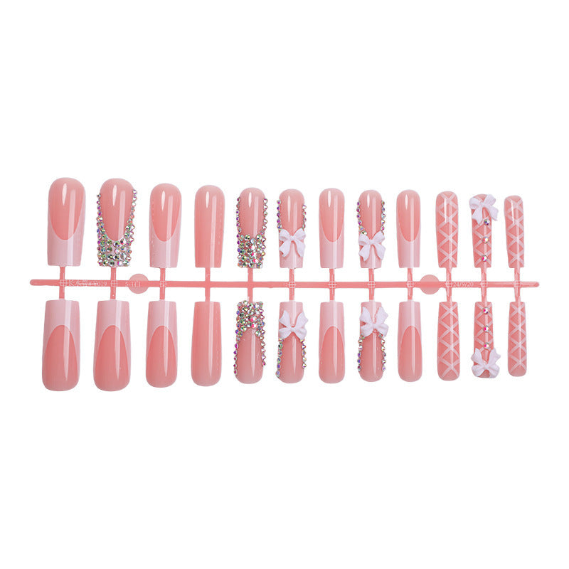 Decorative Press-On Nail Art Set Stornfield