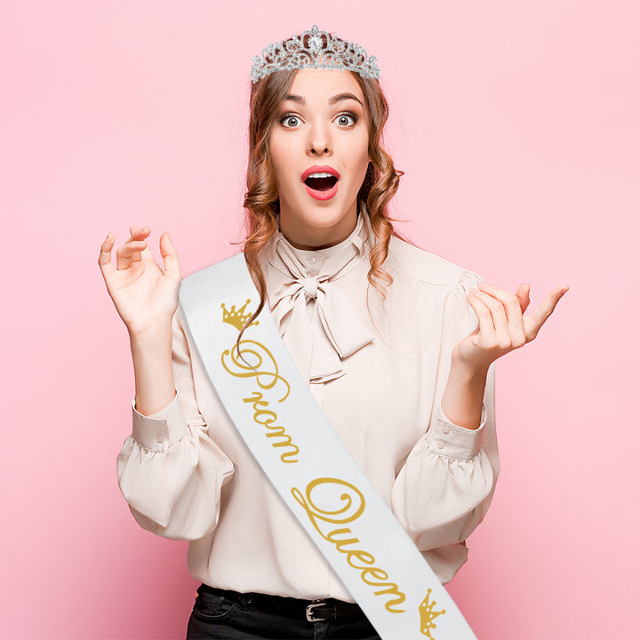 Ladies crown with festive sash set Stornfield