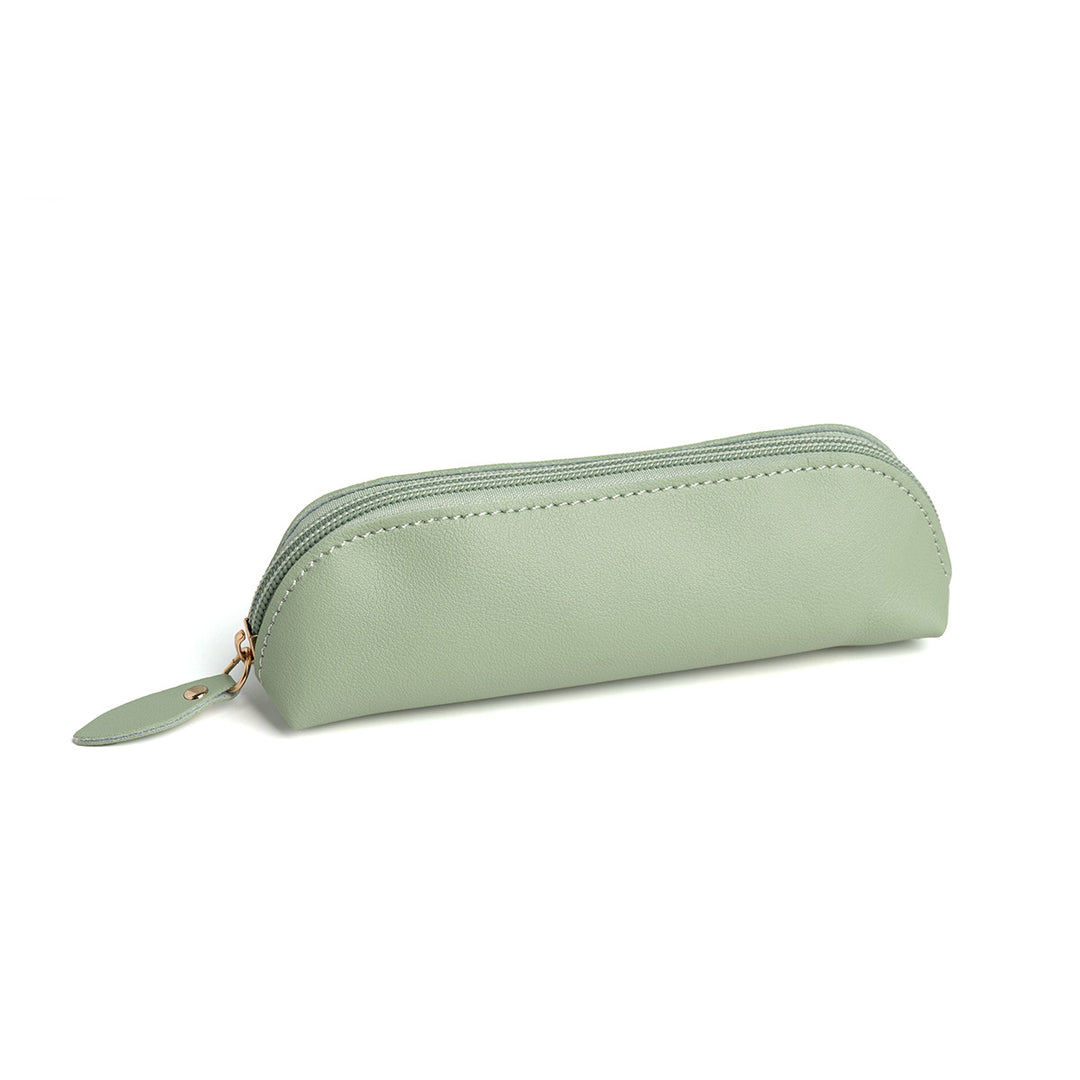 Premium Leather Zippered Pencil Case Stornfield