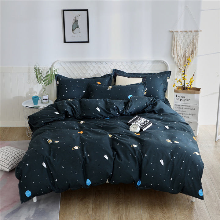 Floral Pattern Decorative Bedding Set